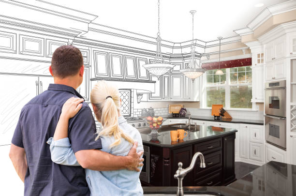Professional Kitchen Remodeling technician working in Montgomery Village, MD